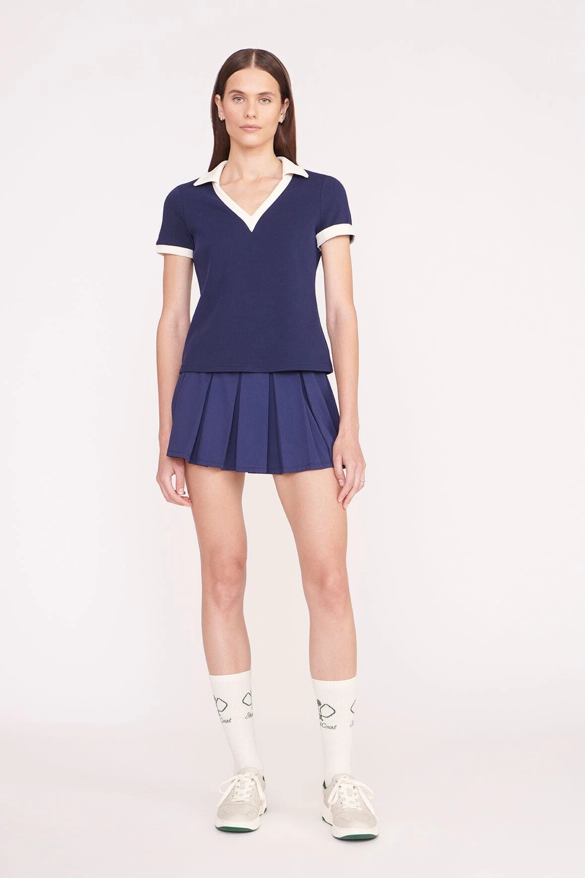 VOLLEY TOP | NAVY IVORY 2 VOLLEY TOP | NAVY IVORY - Image 2