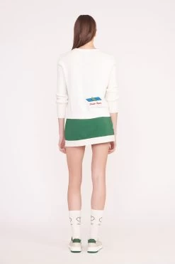 PICKLER SWEATER | IVORY -Chic Style Shop PickleBall 033 01760 edit web