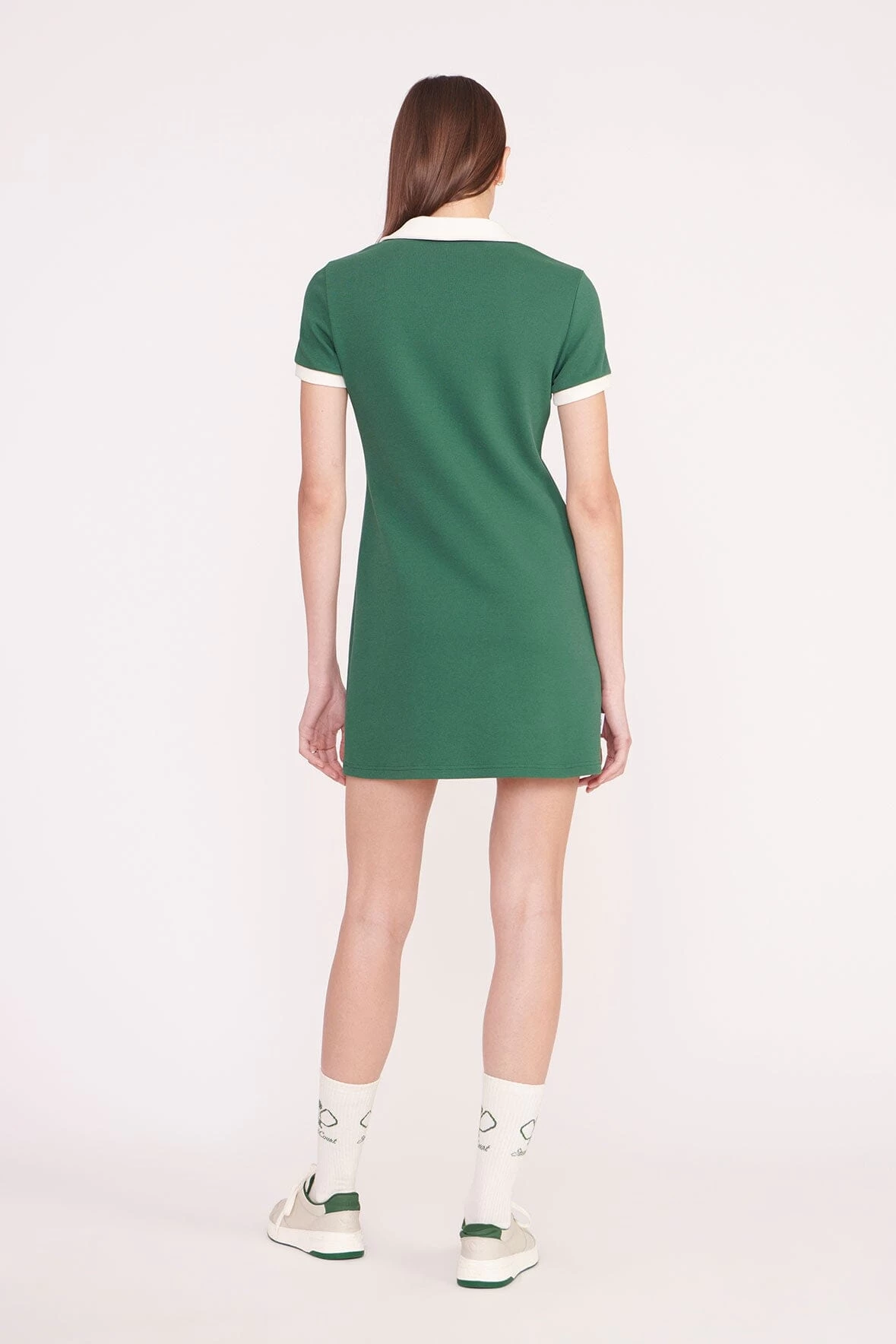 VOLLEY DRESS | COURT GREEN IVORY 4 VOLLEY DRESS | COURT GREEN IVORY - Image 4