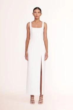 PORTRAIT DRESS | WHITE