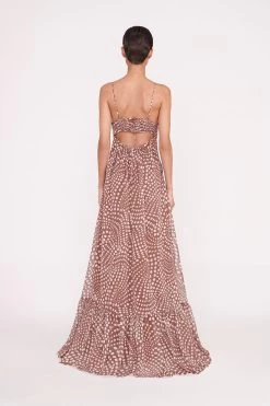 FLORENCE DRESS | CLOVE WAVY DOT -Chic Style Shop Pre Fall 009 00262 web