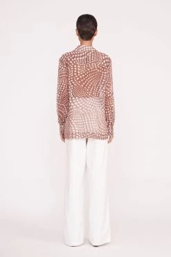 MARTHA TUNIC | CLOVE WAVY DOT -Chic Style Shop Pre Fall 033 01046 web