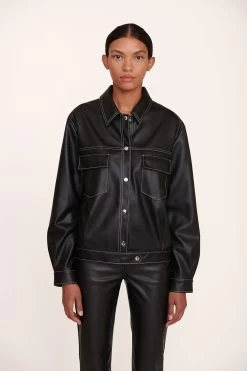 CUSTOM RYAN JACKET | BLACK -Chic Style Shop Ryan Jacket Black 007 edit web