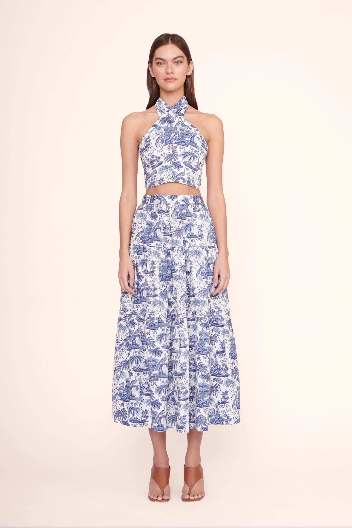 SMOCKED KAI TOP | BLUE TOILE - Image 4