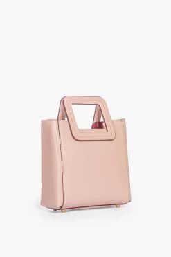 MINI SHIRLEY LEATHER BAG | BLUSH 15 MINI SHIRLEY LEATHER BAG | BLUSH -Chic Style Shop STAUD MINI SHIRLEY BLUSH RESORT20 4