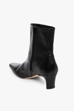 WALLY ANKLE BOOT | BLACK 12 WALLY ANKLE BOOT | BLACK -Chic Style Shop STAUD WALLY ANKLE BOOT BLACK NAPPA FALL ECOM 21 2