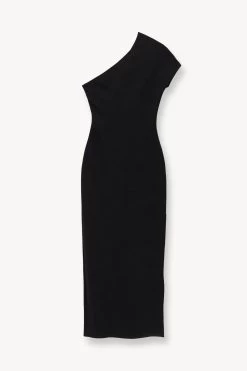 ADALYNN DRESS | BLACK -Chic Style Shop STAUD ADALYNN DRESS BLACK SUPF 23 ECOM 1