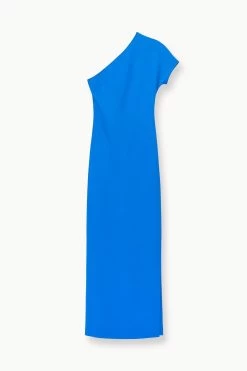ADALYNN DRESS | DIRECTOR BLUE -Chic Style Shop STAUD ADALYNN OCCASIONDRESS DIRECTORBLUE FALL 23 ECOM 1