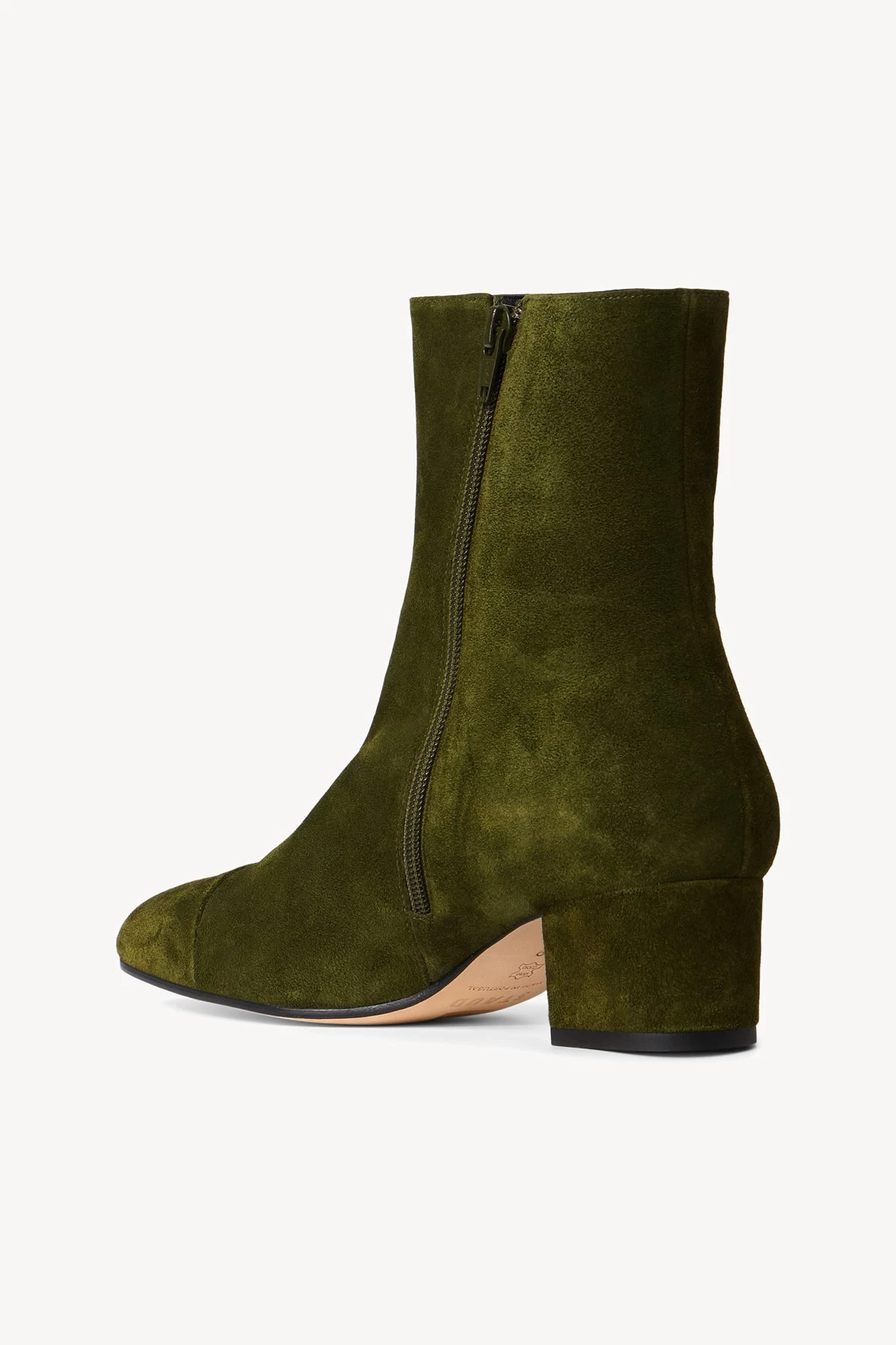 AIMEE SHORT BOOT | OLIVE SUEDE 4 AIMEE SHORT BOOT | OLIVE SUEDE - Image 4