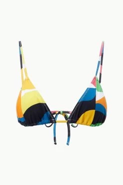 ALEXIS TRIANGLE TOP | MARBLE WAVE -Chic Style Shop STAUD ALEXISTRIANGLE TOP MARBLEWAVE SUPF 23 ECOM 1 1