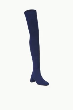 ANDY OVER THE KNEE BOOT | NAVY 10 ANDY OVER THE KNEE BOOT | NAVY -Chic Style Shop STAUD ANDYOTK BOOT NAVY FALL 23 ECOM 2