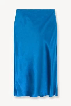 ANGELA SKIRT | ISLAND BLUE 10 ANGELA SKIRT | ISLAND BLUE -Chic Style Shop STAUD ANGELA SKIRT ISLAND BLUE SUPF 23 ECOM 1