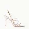 ANISE HEEL | WHITE SATIN