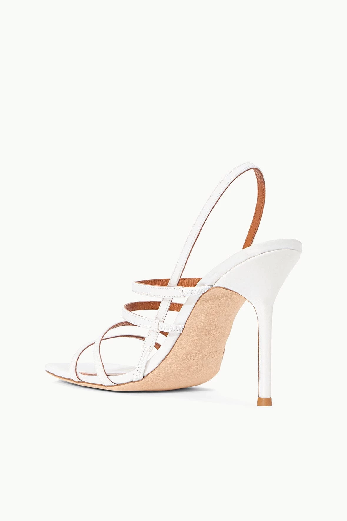 ANISE HEEL | WHITE SATIN 6 ANISE HEEL | WHITE SATIN - Image 6
