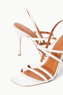 ANISE HEEL | WHITE SATIN 17 ANISE HEEL | WHITE SATIN -Chic Style Shop STAUD ANISE HEEL IVORYSATIN SPRING 23 ECOM 4
