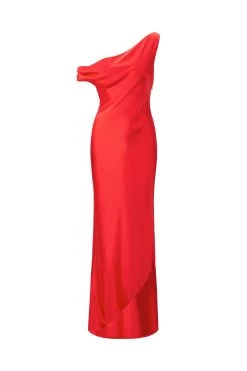 ASHANTI DRESS | RED ROSE 12 ASHANTI DRESS | RED ROSE -Chic Style Shop STAUD ASHANTIDRESS REDROSE ECOM 1