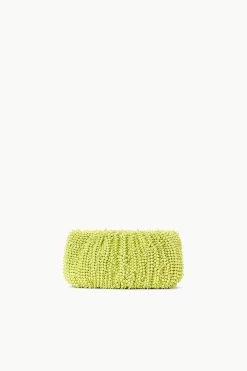 BEADED BEAN BAG | CITRON -Chic Style Shop STAUD BEADEDBEANCONVERTIBLE BAG CITRON SPRING 23 ECOM 3 e5fe76c2 3425 4cce a373 f963c6fc094b