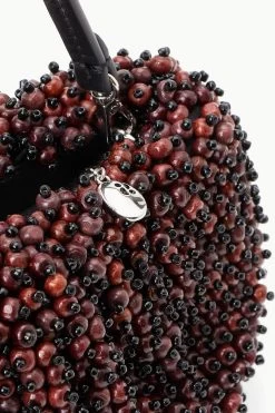 BEADED BEAN BAG | MAHOGANY BLACK -Chic Style Shop STAUD BEADEDBEANCONVERTIBLE BAG MHBL SPRING 23 ECOM 4