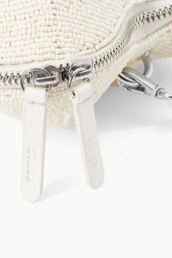 BEADED HEART CLUTCH | CREAM -Chic Style Shop STAUD BEADEDHEART CLUTCH CREAMSWIRL SPRING 23 ECOM 4