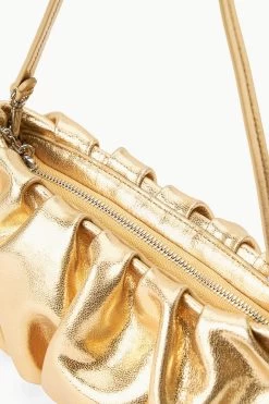 BEAN BAG | GOLD -Chic Style Shop STAUD BEANCONVERTIBLEBAG GOLD ECOM 4