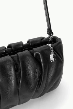 BEAN BAG | BLACK -Chic Style Shop STAUD BEANCONVERTIBLE BAG BLACK HOLIDAY 22 ECOM 5