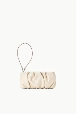 BEAN BAG | CREAM 12 BEAN BAG | CREAM -Chic Style Shop STAUD BEANCONVERTIBLE BAG CREAM HOLIDAY 22 ECOM 3