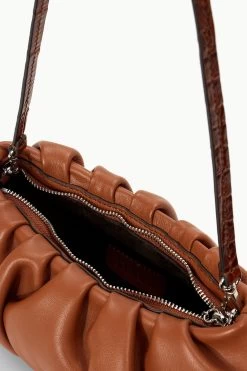 BEAN BAG | TAN -Chic Style Shop STAUD BEANCONVERTIBLE BAG TAN HOLIDAY 22 ECOM 4