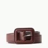 JEANS BELT | MAHOGANY