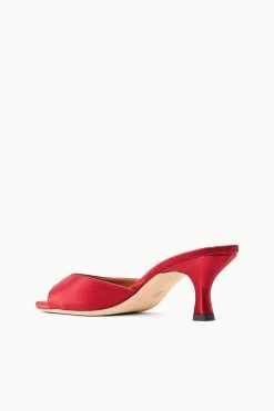 BRIGITTE MULE | RUBY SATIN -Chic Style Shop STAUD BRIGITTE MULE RUBY SUPF 23 ECOM 3