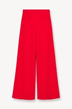 CALEB PANT | RUBY -Chic Style Shop STAUD CALEB PANT RUBY FALL 23 ECOM 1