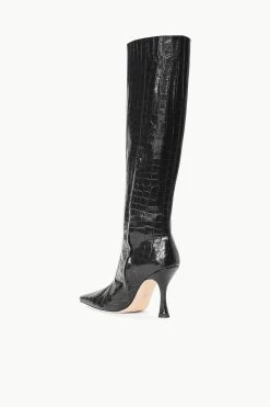 CAMI BOOT | BLACK CROC EMBOSSED 14 CAMI BOOT | BLACK CROC EMBOSSED -Chic Style Shop STAUD CAMI BOOT BLACK FALL 23 ECOM 3