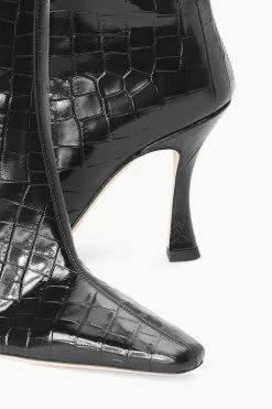 CAMI BOOT | BLACK CROC EMBOSSED 16 CAMI BOOT | BLACK CROC EMBOSSED -Chic Style Shop STAUD CAMI BOOT BLACK FALL 23 ECOM 5