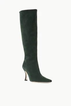 CAMI BOOT | PINE SUEDE -Chic Style Shop STAUD CAMI BOOT PINE FALL 23 ECOM 2