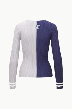 THE STAUD NFL CARGO SWEATER | DALLAS COWBOYS -Chic Style Shop STAUD CARGOSWEATERXNFL SWEATER DALLASCOWBOYS FANATICS 23 ECOM 2