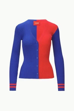 THE STAUD NFL CARGO SWEATER | NEW YORK GIANTS -Chic Style Shop STAUD CARGOSWEATERXNFL SWEATER NEWYORKGIANTS FANATICS 23 ECOM 1