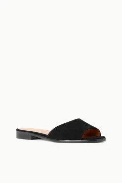CASPIAN SLIDE | BLACK SUEDE 10 CASPIAN SLIDE | BLACK SUEDE -Chic Style Shop STAUD CASPIAN SLIDE BLACK SUPF 23 ECOM 2