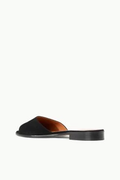 CASPIAN SLIDE | BLACK SUEDE 11 CASPIAN SLIDE | BLACK SUEDE -Chic Style Shop STAUD CASPIAN SLIDE BLACK SUPF 23 ECOM 3