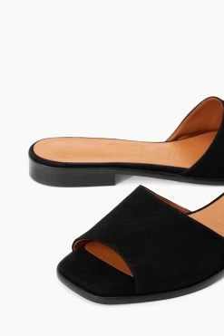 CASPIAN SLIDE | BLACK SUEDE 13 CASPIAN SLIDE | BLACK SUEDE -Chic Style Shop STAUD CASPIAN SLIDE BLACK SUPF 23 ECOM 4
