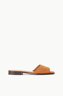 CASPIAN SLIDE | TAN SUEDE
