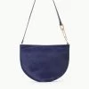 COLT SHOULDER BAG | NAVY HAIRCALF