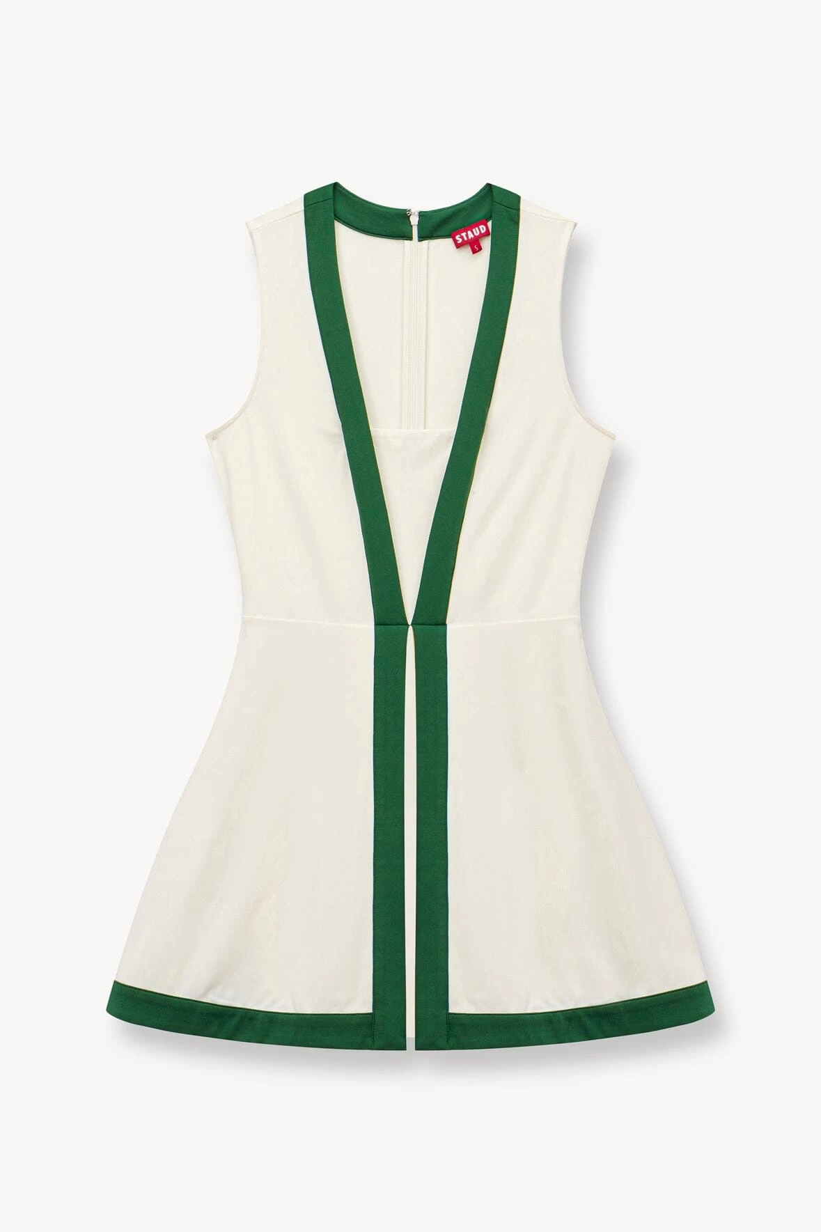 CROSS-COURT DRESS | IVORY COURT GREEN 5 CROSS-COURT DRESS | IVORY COURT GREEN - Image 5