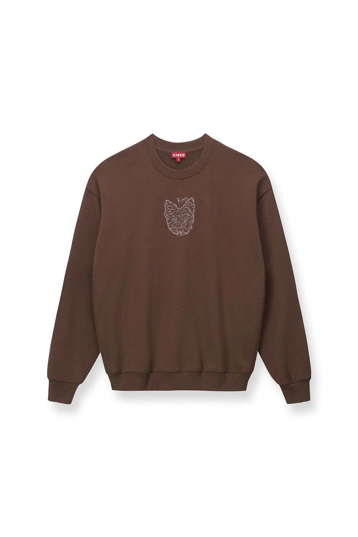 CUSTOM STAUD X C.BONZ OVERSIZED SWEATSHIRT | BROWN - Image 2