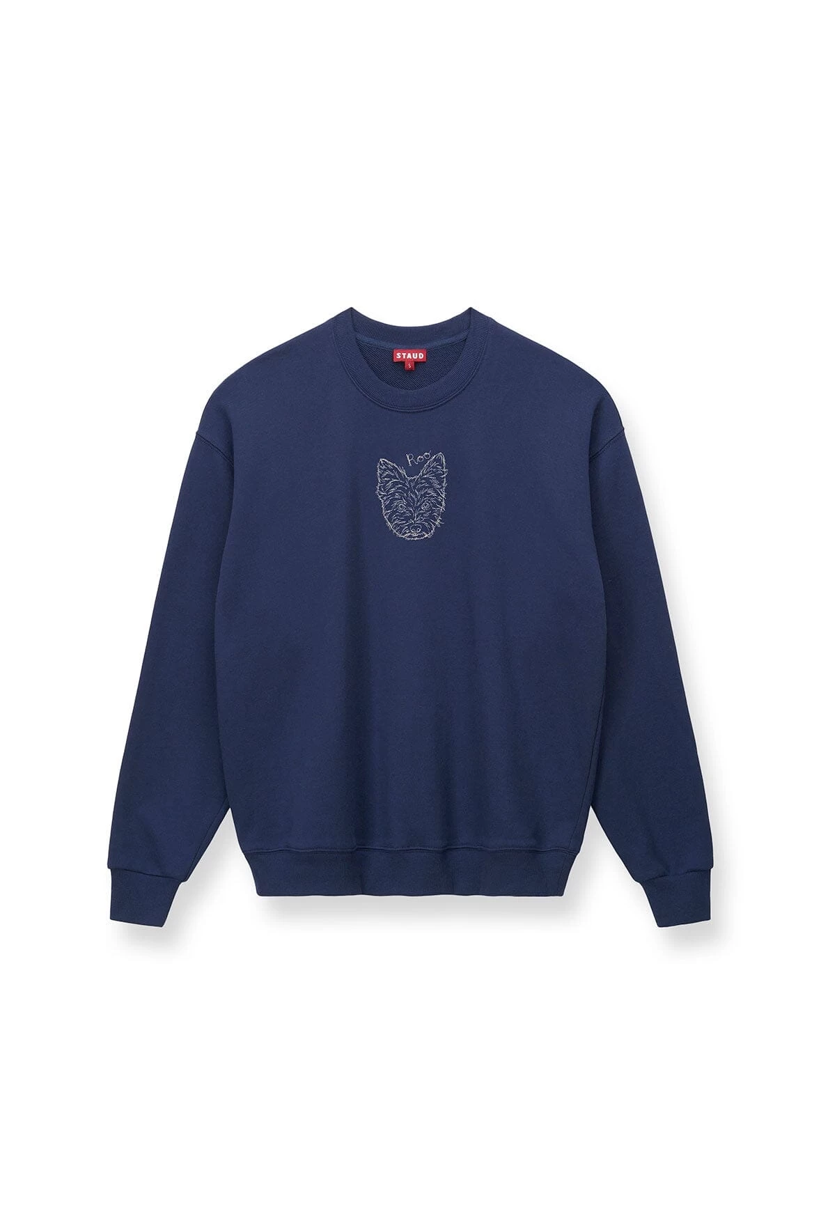 CUSTOM STAUD X C.BONZ OVERSIZED SWEATSHIRT | NAVY - Image 3