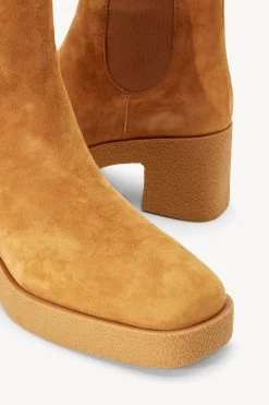 CYBIL BOOT | CASHEW SUEDE 14 CYBIL BOOT | CASHEW SUEDE -Chic Style Shop STAUD CYBIL BOOT CASHSUEDE SEASON 22 ECOM 5