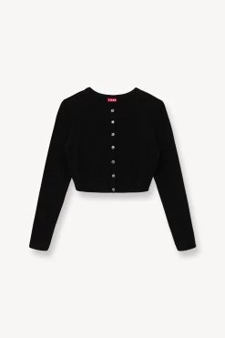 DEANNA SWEATER | BLACK -Chic Style Shop STAUD DEANNA SWEATER BLACK SUPF 23 ECOM 1