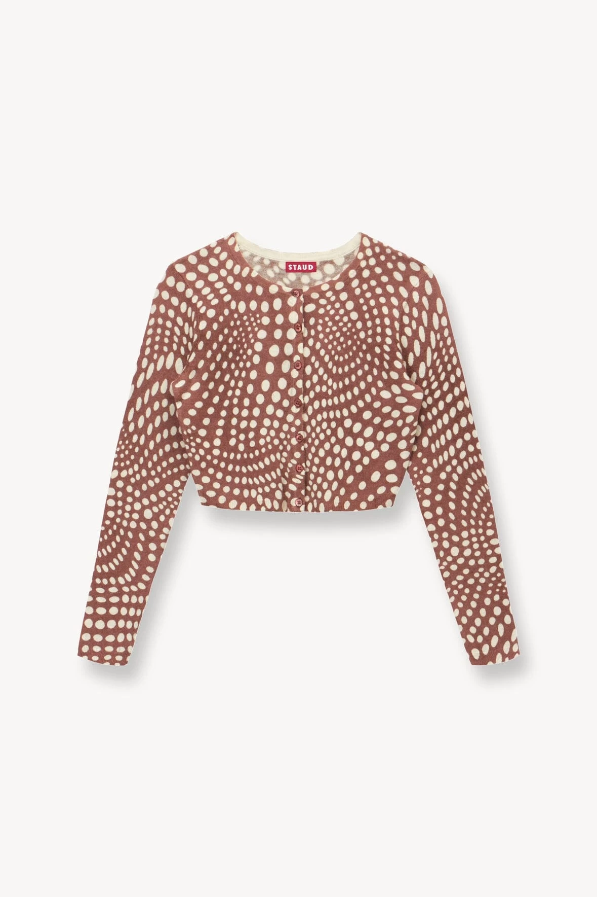 DEANNA SWEATER | CLOVE WAVY DOT 7 DEANNA SWEATER | CLOVE WAVY DOT - Image 7