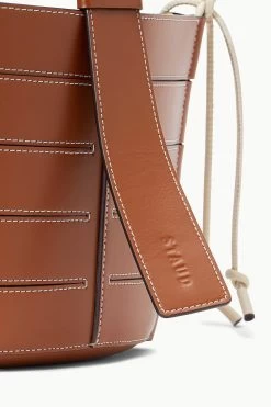 DIAMOND MINI TOTE | TAN CREAM -Chic Style Shop STAUD DIAMONDMINI TOTE TANCREAM SPRING 23 ECOM 3