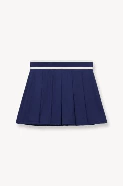 DOUBLES SKIRT | NAVY -Chic Style Shop STAUD DOUBLES SKIRT NAVY SUPF 23 ECOM 1