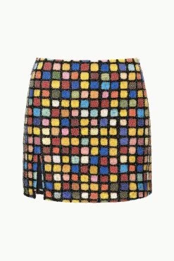 EMERIE SKIRT | DANCE FLOOR -Chic Style Shop STAUD EMERIESKIRT DANCEFLOOR ECOM 1