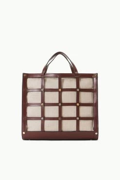 EMMA TOTE | MAHOGANY NATURAL